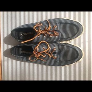 Men’s Converse Blue Boat style shoes